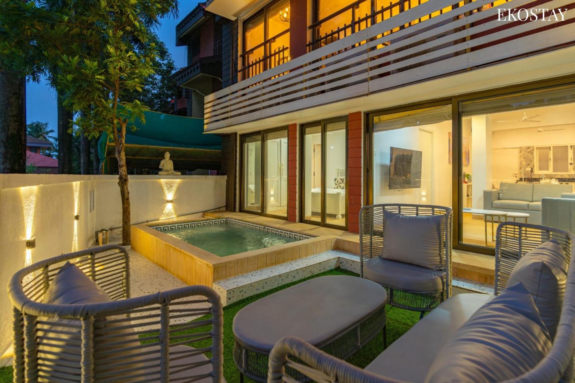 Ekostay Luxe - Casa Marina Candolim Exteriör bild